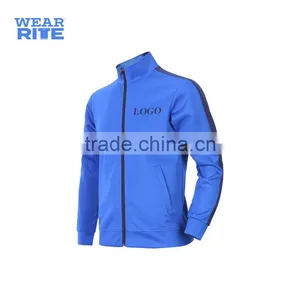 Custom Logo Embroided Long Sleeve Zipper Jackets thumbnail-1