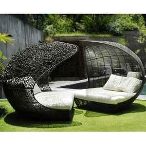 Balcony Teak Wood Outdoor Furniture Sofa Decorative Hotel thumbnail-1