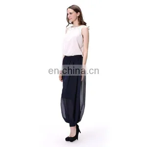 2015 Wholesale Summer New Designs Ladies Cargo Elegant Women Dress Pants thumbnail-3