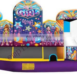 Slide Jumper, Cheap Inflatables, Moonwalks C6010 thumbnail-1