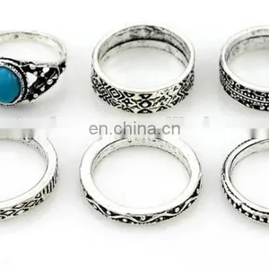 Fashion Latest Finger Ring Set Designs Wholesale thumbnail-2
