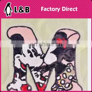 Cheap Embroidered Sequins Animal Hot Fix Motifs,wholesale Embroidered Patch,animals Clothes Embroidered Patches thumbnail-5
