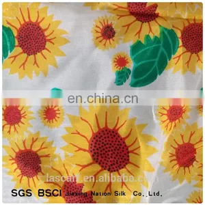 Women Sunflower Digital Printing Small Square Scarf thumbnail-2