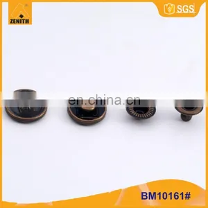 Customized Metal Press Snap Button With Logo Engraved BM10152 thumbnail-3