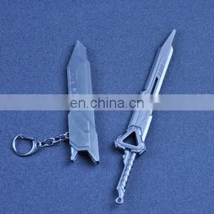 Japan Anime Figure Movie Metal Keychain Pendant thumbnail-3