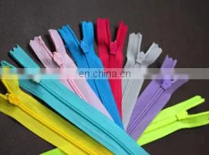 #3 Nylon Cloth Tape Lace Tape Invisible Zipper With Tear Drop Puller thumbnail-2