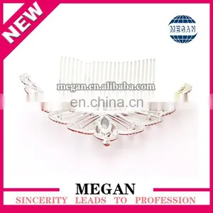 Fancy Bridal Wedding Tiaras Crown Rhinestone Hair Combs thumbnail-3