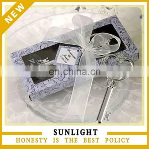 China Wholesale New Product Custom Metal Keychain Bottle Opener Wedding Bottle Opener thumbnail-1