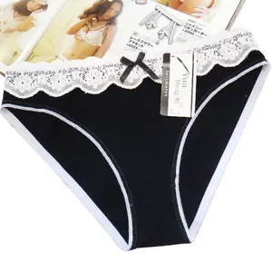 Yun Meng Ni Sexy Underwear Waist Lace Girls Briefs Breathable Cotton Panties For Women thumbnail-5