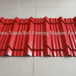 Steel Tile Roofing Roll Forming Machine thumbnail-5