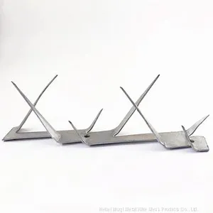 Anti Climb Spikes 2 Rows Barbed Wall Spikes thumbnail-3