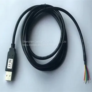 TTL-232R-3V3-WE FTDI Chip USB to TTL UART Serial Cable With Wire-ended 6 Core Output TTL-232R-5V-WE Compatible thumbnail-2