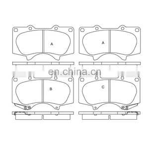 Brake Pads for TOYOTA OE D976 GDB3364 D2228 AN-690WK 04465-35290 thumbnail-1
