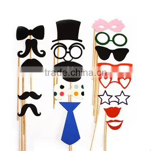 Colorful Kids Party Photo Booth Props With Stickers thumbnail-3