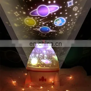Home Decoration Rotating Projector Night Light for Kids thumbnail-3