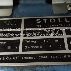 Stoll Automatic Computerized Flat Knitting Machine Stoll Cms 520c E3 Woolen Knit Sweater thumbnail-5