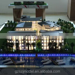 Construction Building Layout Scale Model Making , Real Estate Building Model thumbnail-2
