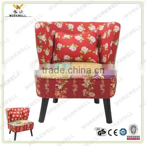 WorkWell Modern Design Upholstered Fabric Mini Sofa Kw-D4045A thumbnail-1