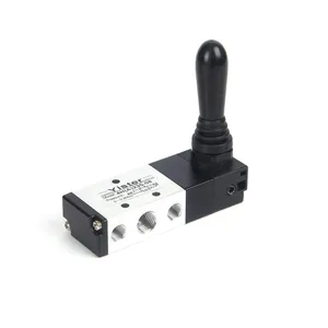 Airtac Type 4H210-08 2 Position 5 Way Pneumatic Switch Air Hand Control Push Pull Valve thumbnail-4