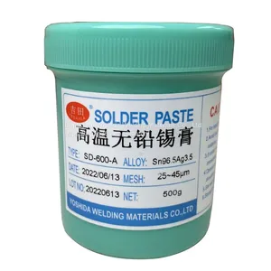 High Temperature Lead-free Water-washed Solder Silver Solder Paste Sn96.5Ag3.5 Nickel-plated Welding Water-melting Environmentally Friendly Tin Paste thumbnail-2