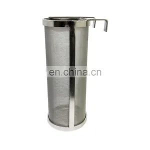 Hopper Spider Strainer, Stainless Steel Dry Hopper 400 Micron Mesh, 6
