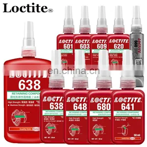 Loctiter 601 603 609 620 640 640 638 648 680 Cylinder Part Retainer Bearing Glue Anaerobic Retaining Liquid Glue Epoxy 50ml thumbnail-1