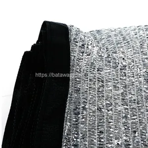 HDPE Wear-Resisting Heat Control Aluminum Shade Net Garden Shading Screen Car Cover Outdoor Lots Netting thumbnail-5