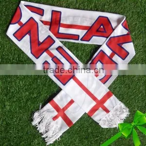 Polyester Printing World Cup Sports Team Promotional Football Fan Scarf thumbnail-1