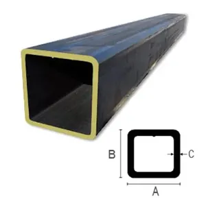 High Quality 20# Square Steel Tube Hollow Tube Square Pipe Cold Drawn Seamless Tube thumbnail-4