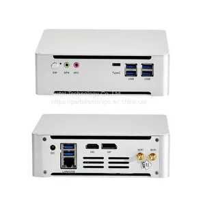 Partaker Mini PC Intel Core i5 7300HQ i7 7820HK DDR4 Windows 10 Linux 4K Gaming UHD HTPC HDMI DP Minipc Desktop Computer thumbnail-3
