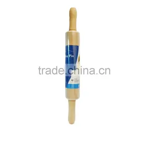 Bamboo Rolling Pin With Handle/kitchenware Pastry Tools/Home Basic Tools thumbnail-1