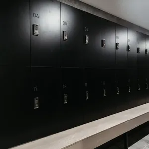Factory Hot Sale Durable Waterproof HPL Board Student Locker Changing Room Locker thumbnail-3