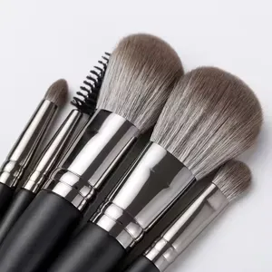 Cheap 5pcs Mini Travel Makeup Brushes Set PU Bag Beauty Brushes Private Label Cosmetics Tool Powder Blush Face Makeup Brush Set thumbnail-5