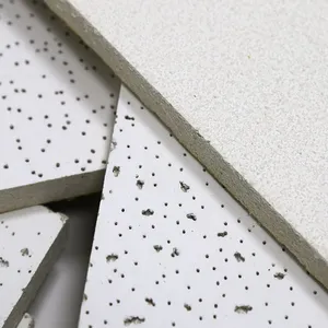 Acoustic Building Material Acoustic False Ceiling Mineral Fiber Wall Panel thumbnail-2