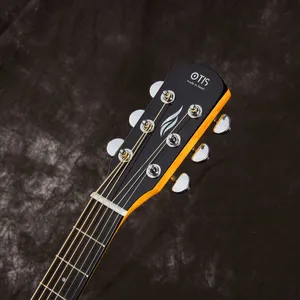 Otis Plywood Guitar Factory OEM 41inch Spruce Wood Guitar M-49 Supplier Folk Acoustic Guitar thumbnail-5