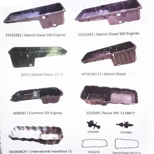 High Quality Engine Parts DD15 Oil Pan/ Sump 4720102313 Suitable For Detroit thumbnail-1