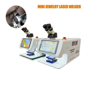 High Precision Jewelry Laser Welding Machine 200W With CCD Camera System for Gold Silver Platinum Repair Micro Spot Welder thumbnail-1