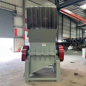 Plastic Crusher for Recycling Pet Bottles PP PVC Pipes Woven Bags thumbnail-2