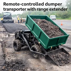 Vigorun SLDP680 Euro V Certified Range Extended Mini Dumper Truck for Greenhouse Farm Material Transport thumbnail-1