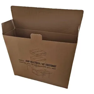 300g Kraft Paper Printing, 350g White Cardboard Mounting With Reinforced Corrugated and Gold Stamping Logo Custom Color Boxes, Custom Airplane Boxes thumbnail-2