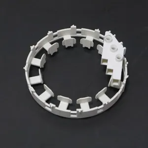 IATF 16949 PA66 Electronic Ring Retainer Custom Injection Molding Automated Vision Inspected Plastics Export To Poland Auto Hub thumbnail-4