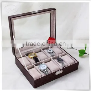 Beat Salling Custom Logo Printed PU Leather Watch Box thumbnail-1