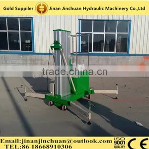 High Quality Single Mast Aluminium Alloy Hydraulic Lift Platform thumbnail-3