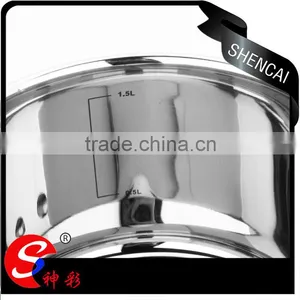 Hot Sale Detachable Handle Milk Boiling Pot/ Stainless Steel Doudle Bottom Soup&stock Pot thumbnail-3