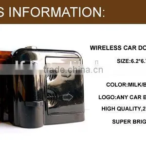 Led Logo Customed Car Door Shadow Projector Light Led Door Courtesy Ghost Light With Any Car Logo Lamp thumbnail-1
