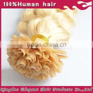 5a Grade Blonde 1g per Strand 100% Cheap Remy u Tip Hair Extension Wholesale thumbnail-3