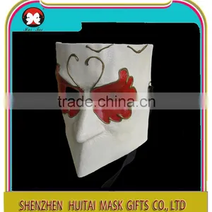 Party Venice Mask Halloween Mask. Plastic Venice Mask Terrorist Halloween Mask thumbnail-1
