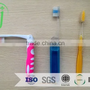 2015 New Arrival Top Quality Disposable Hotel Toothbrush White /5g Fluoride Toothpaste thumbnail-1