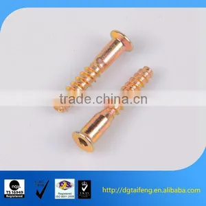 Green Zinc Coated Half Thread Taper Screw thumbnail-1