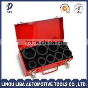 China Factory Direst Supply 9 pc Air Impact Socket Set thumbnail-2